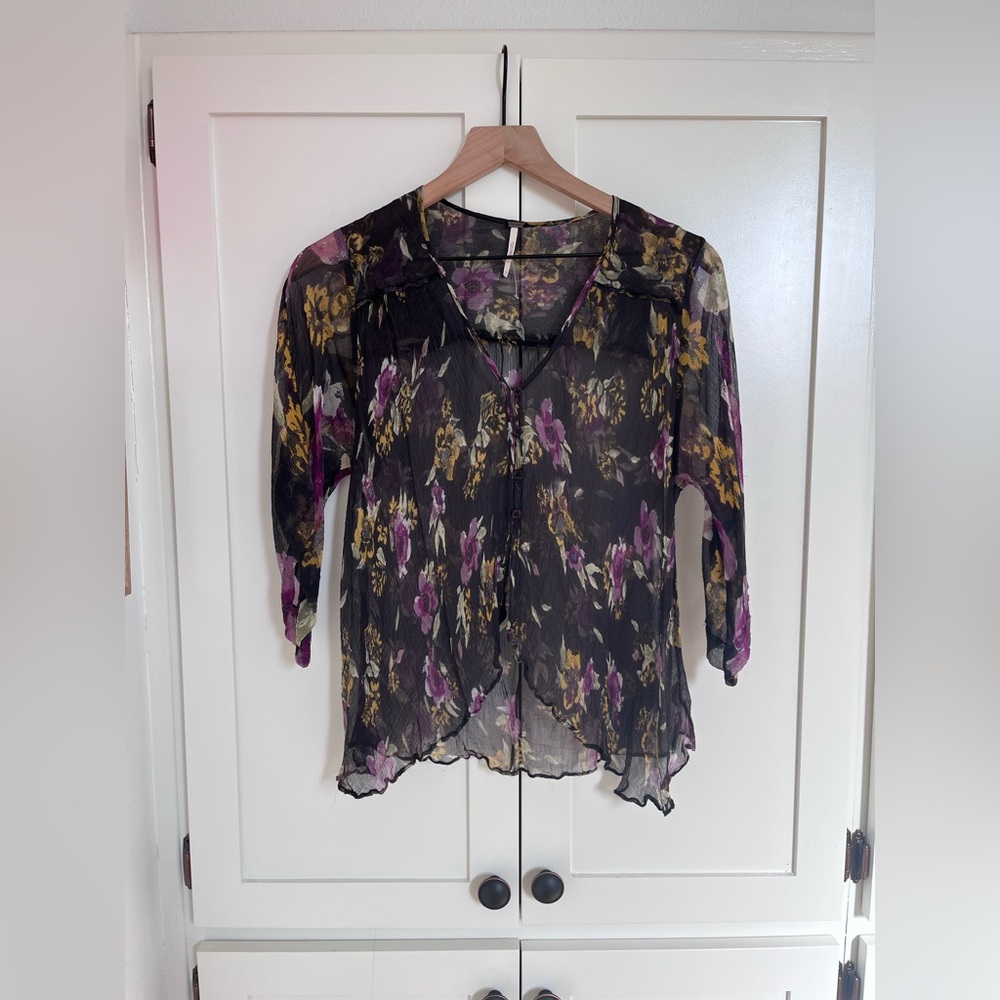 Free People flowy blouse